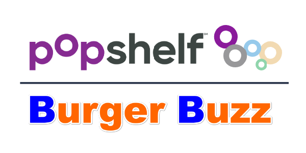 POPSHELF (NYSE: DG) & BURGER BUZZ logo