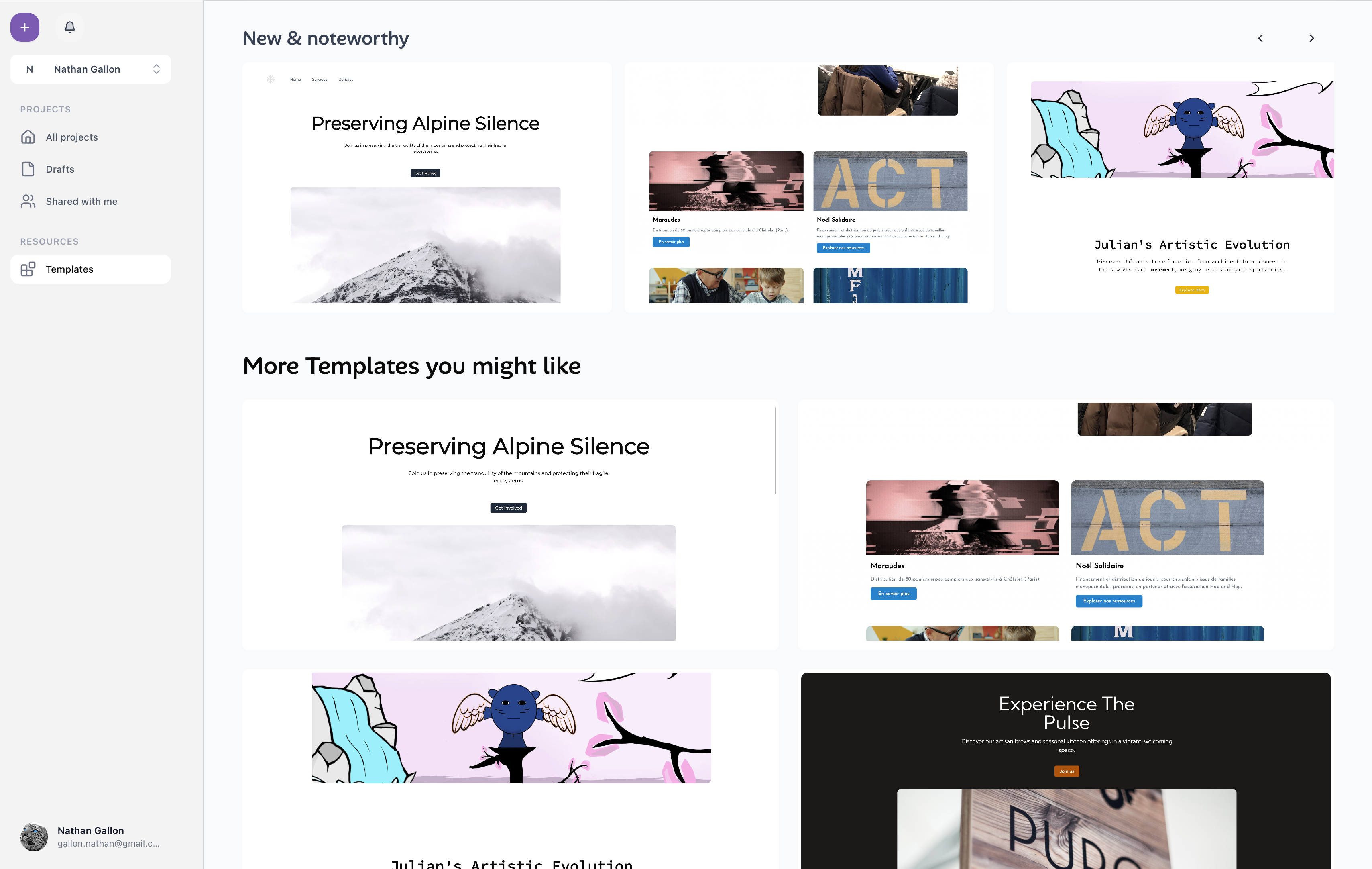 The Obvious Builder: visual editor, templates, CMS, and publishing workflow