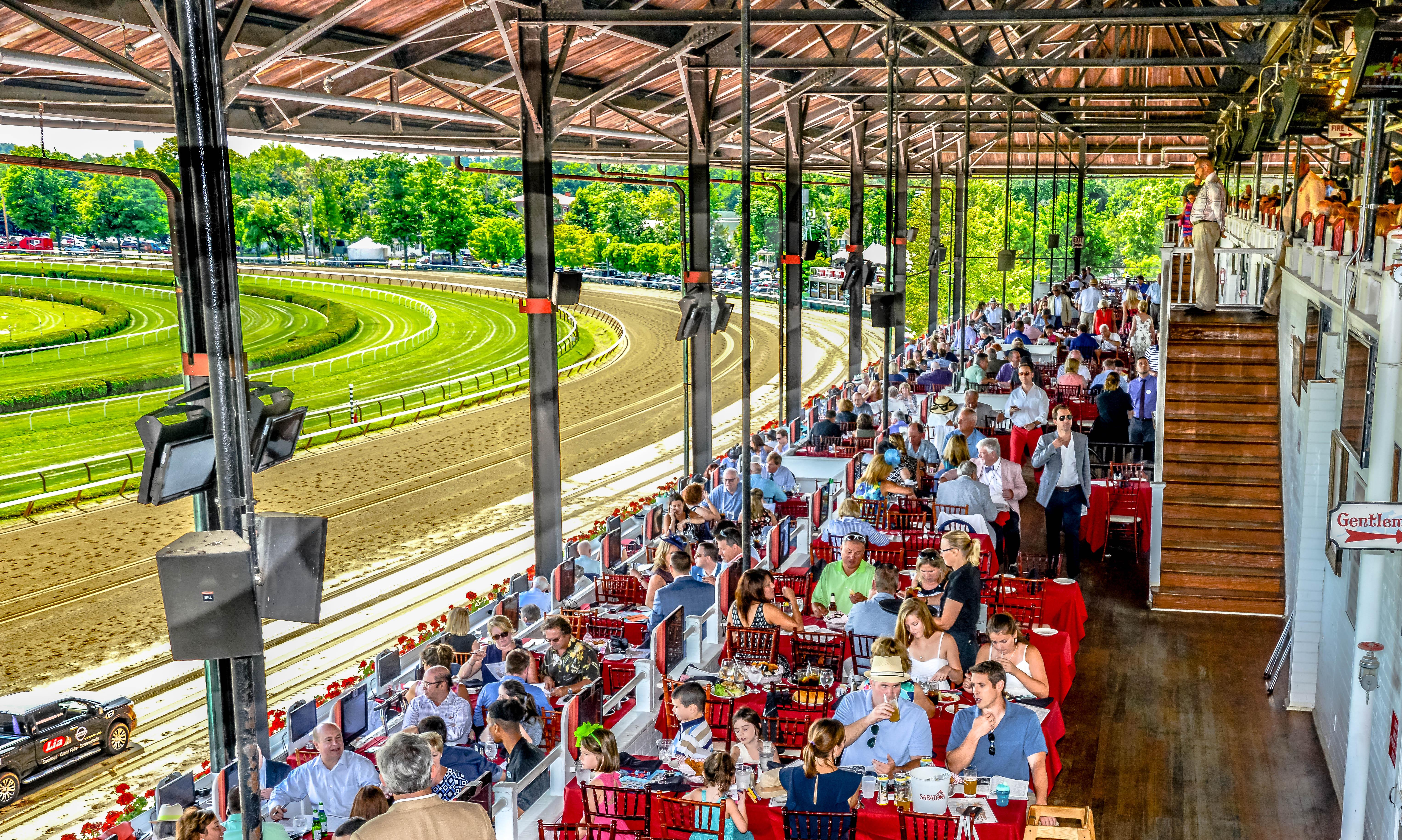 Seating Chart Saratoga Race Track