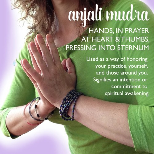Discovering Mudras, Part 3: Anjali Mudra — Jennifer Gaspers