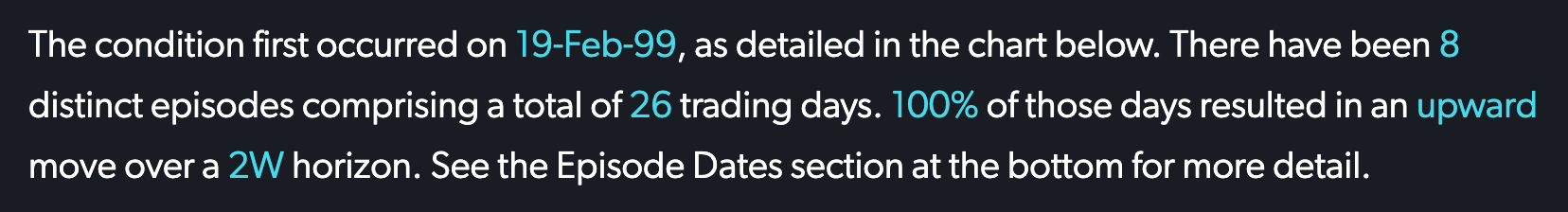 what is TOGGLE predicting and across what horizon