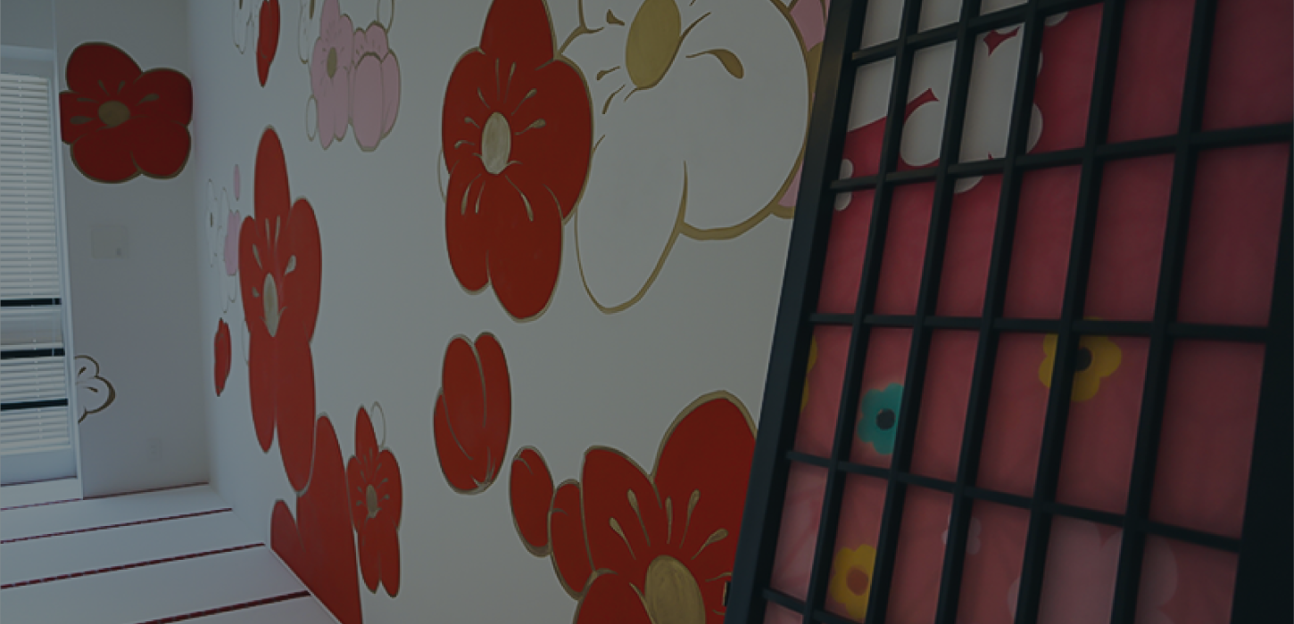 the SOHO の区画内に描かれたアート