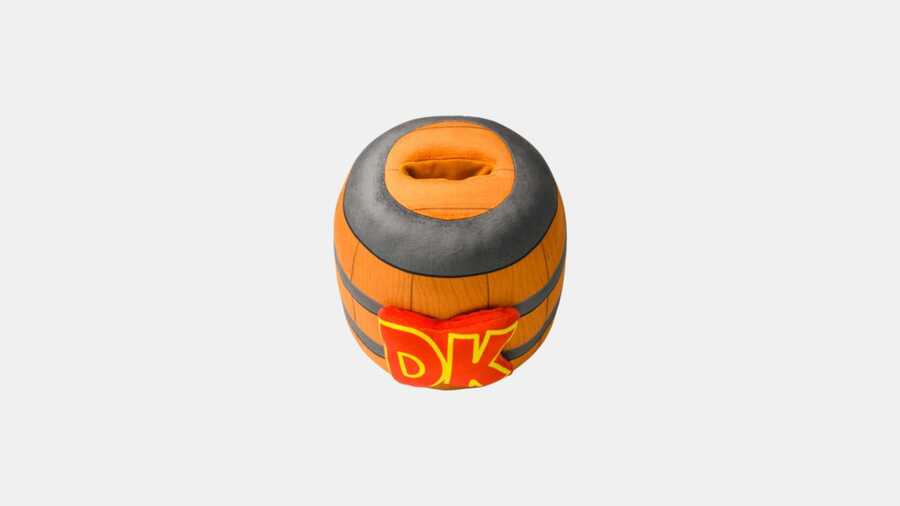Donkey Kong Barrel Cushion Hand Warmer