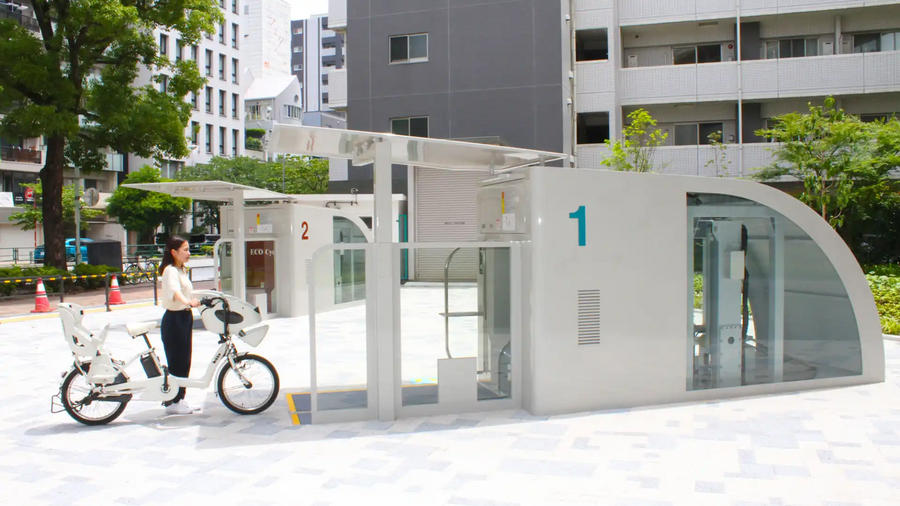 Eco Cycle Automated Bicycle Parking
