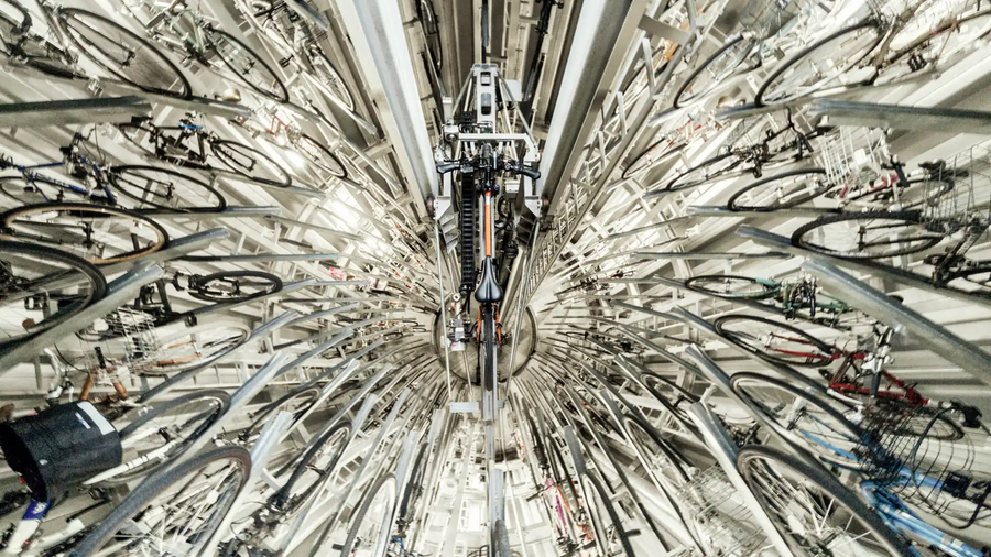 Eco Cycle Automated Bicycle Parking