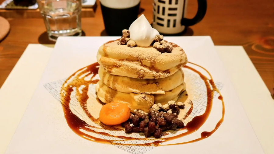 ベニツルのふわふわパンケーキ