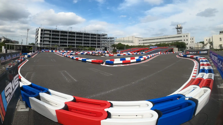 ハーバーサーキットのゴーカート体験