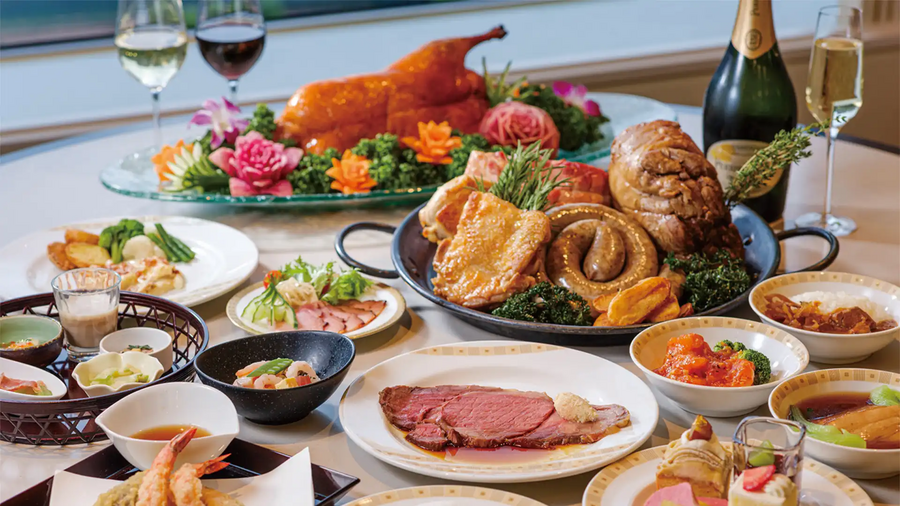 Japan's First Buffet: Imperial Viking Sal