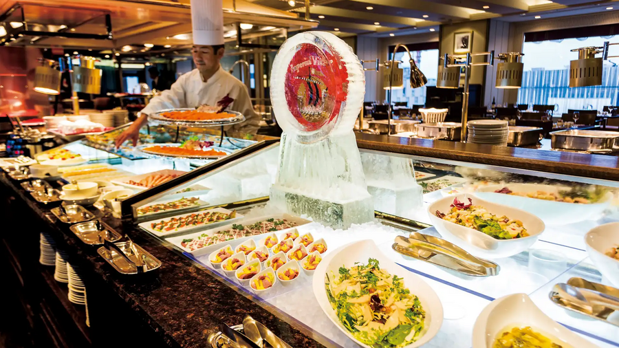 Japan's First Buffet: Imperial Viking Sal