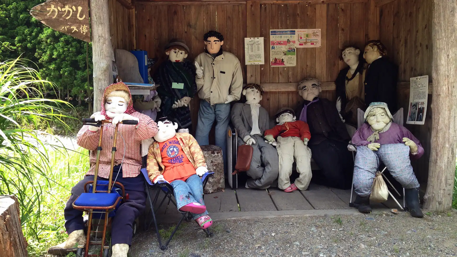 Nagoro Scarecrow Village