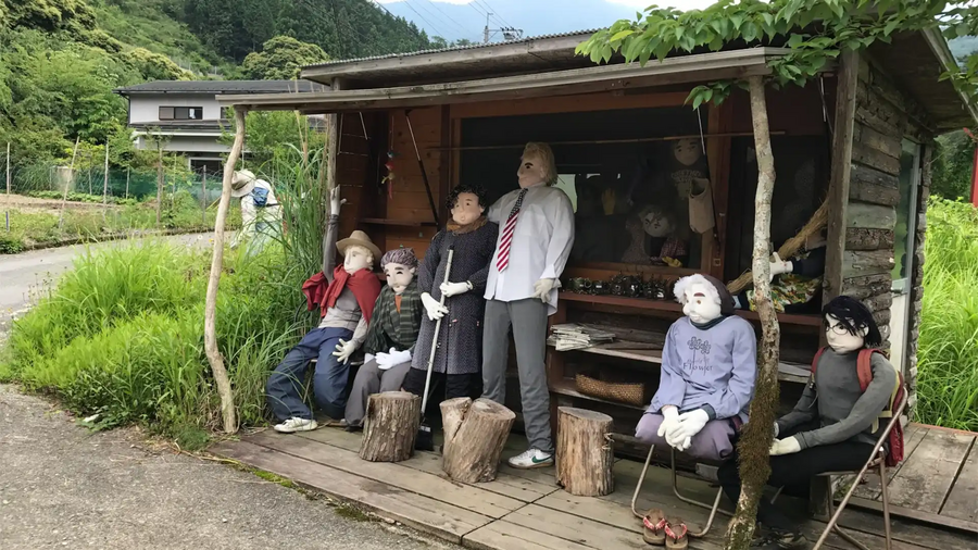 Nagoro Scarecrow Village