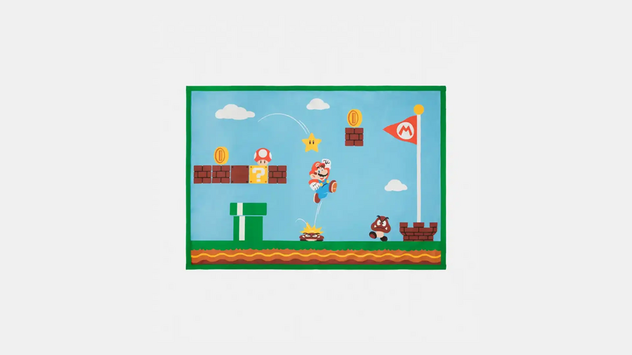 My Mario Nap Blanket