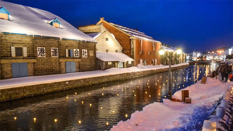 Otaru Snow Light Path