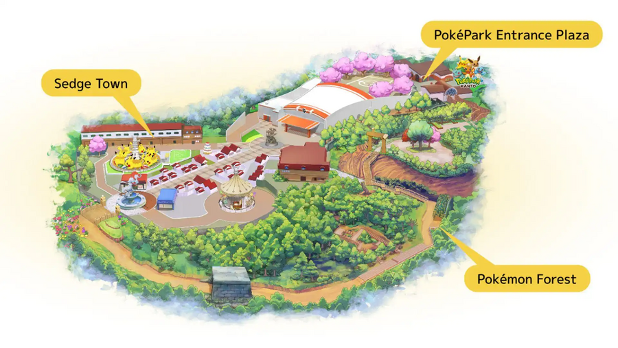 PokéPark KANTO Pokemon Theme Park