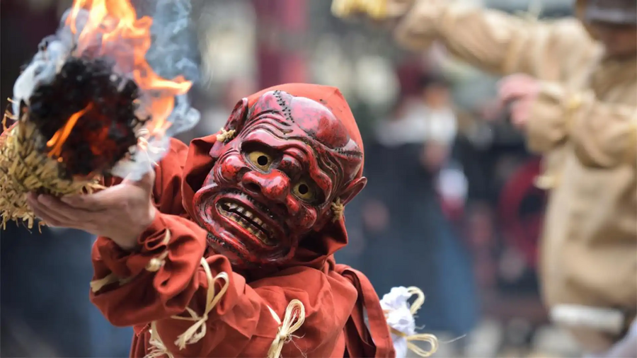 Setsubun Bean Throwing Festival