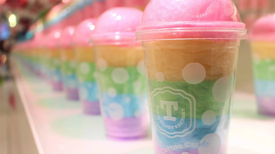 Totti Rainbow Cotton Candy