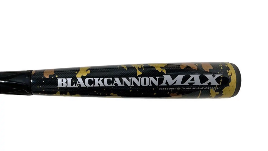 Zett BlackCannon MAX Baseball Bat