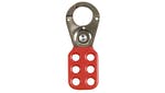 Image of ABUS Mechanical 701 Lockout Hasp 25mm (1in) Red