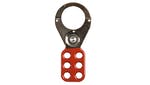 Image of ABUS Mechanical 702 Lock Off Hasp 38mm (1.1/2in) Red