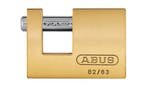 Image of ABUS Mechanical 82 Series Monoblock Brass Shutter Padlock