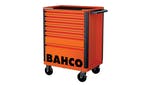 Bahco 7 Drawer B Tool Trolley K Orange