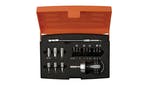 Bahco 808050S-18 Stubby Ratchet Screwdriver Set, 18 Piece