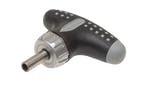 Image of Bahco 808050TS Stubby Ratchet Screwdriver T Handle