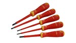 Image of Bahco BAHCOFIT Insulated Scewdriver Set, 5 Piece SL/PH