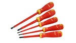 Bahco BAHCOFIT Insulated Screwdriver Set, 5 Piece SL/PZ