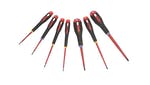 Bahco BE-9888S VDE ERGO™ Screwdriver Set, 7 Piece SL/PZ