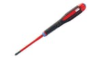 Bahco ERGO™ Slim VDE Insulated Screwdriver, Pozidriv