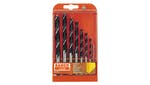 Bahco Lip & Spur Wood Drill Bit Set, 8 Piece 3-10mm