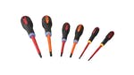 Image of Bahco Mixed Insulated ERGO™ Screwdriver Set of 6 SL/PZ