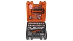 Image of Bahco S106 Socket & Spanner Set of 106 AF & Metric 1/4 & 1/2in Drive