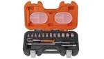 Image of Bahco S160 Socket Set of 16 Metric 1/4in Drive