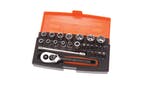 Bahco SL25 Socket Set of 25 Metric 1/4in Drive