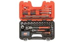 Image of Bahco SW79 Swivel Socket Set of 79 Metric 1/4in & 1/2in Drive