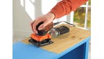 Black & Decker KA450 1/4 Sheet Paddle Switch Orbital Sander 220W 240V