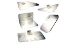 Image of Master Roofers Stainless Steel Slide Plate Kit (5 Plates)