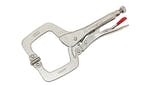 Crescent® Locking C-Clamp with Swivel Pads