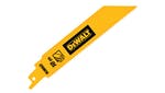 Image of DEWALT Bi-Metal 1in High Reciprocating Blades, Metal Cutting