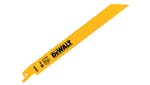 Image of DEWALT Bi-Metal General Purpose Reciprocating Blade 203mm x 10 TPI (Pack 5)