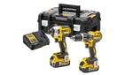 Image of DEWALT DCK266P2T XR Brushless Twin Pack 18V 2 x 5.0Ah Li-ion