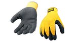 DEWALT DPG70L Yellow Knit Back Latex Gloves - Large