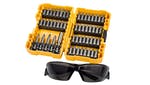 DEWALT DT71540 High-Performance Screwdriving Bit Set, 53 Piece + Safety Glasses