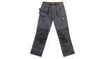 Image of DEWALT Holster Ripstop Pocket Black Trousers Waist 30in Leg 32in