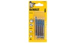 DEWALT HSS Metal Cutting Jigsaw Blades Pack of 5 T118G