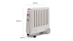 Dimplex Cadiz Oil Free Radiator 2kW