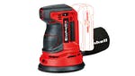 Image of Einhell TE-RS 18 Li Power X-Change Rotating Sander 18V Bare Unit