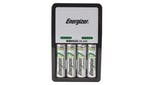 Image of Energizer® Maxi Charger plus 4 x AA 1300 mAh Batteries